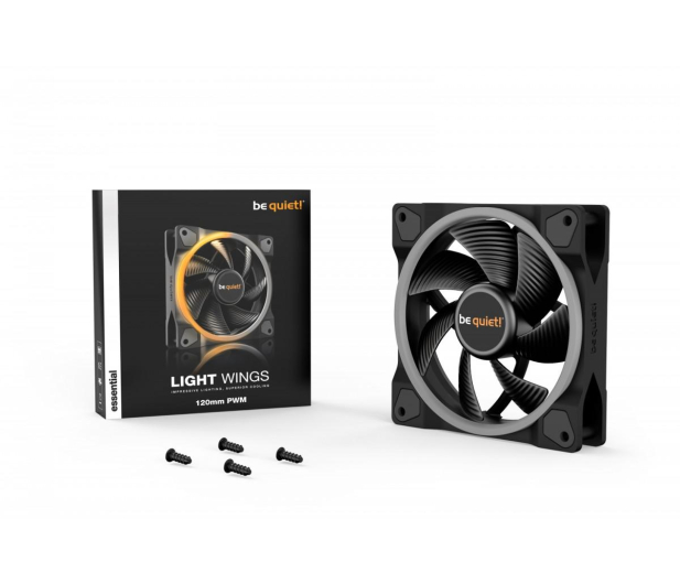 be quiet! Light Wings 120 PWM ARGB 120mm - 699444 - zdjęcie 3